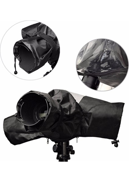 Evrensel Kamera Yağmur Kılıfı Kamera Yağmur Kalkanı Çok Işlevli Kullanışlı Taşınabilir Orta Telefoto Lens Yağmur Kılıfı (Yurt Dışından) fırsatları