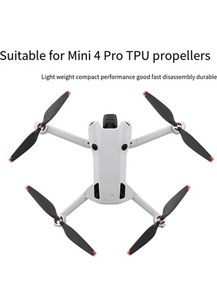 Djı Mını 4 Pro Drone Aksesuarları Için 2 Çift Pervane Pervane Kanat Değişimi Düşük Gürültülü Uçuş Kanat Fanları Yedek Parçalar (Yurt Dışından) fiyatları