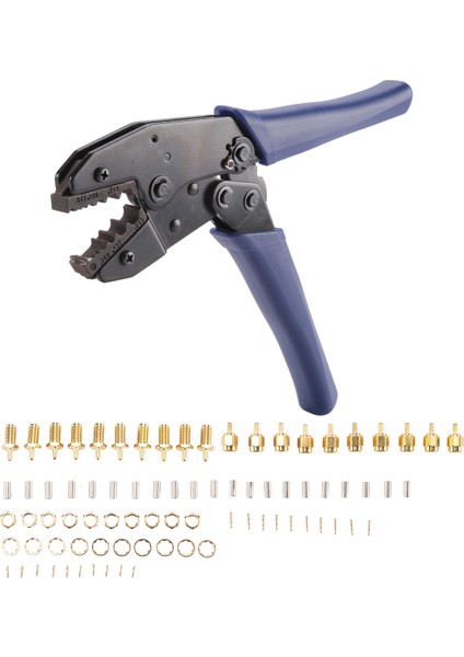 10 Adet Sma Erkek ve Dişi Koaksiyel Konnektörler ve Crimper SMA-RG174 RG316 Wifi Anten Uzatma Kablosu (Yurt Dışından) modelleri