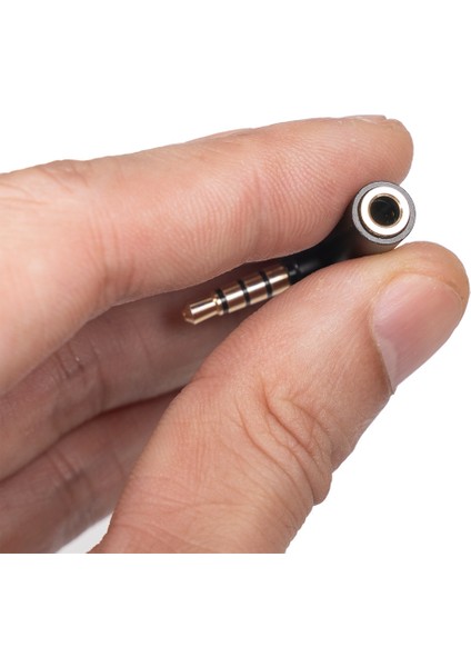 5 Adet 90 Derece Sağ Açılı 3.5mm Erkek Kadın Ses Dönüştürücü Adaptör Konnektörü L Tipi Stereo Mikrofon Jakı Fişi (Yurt Dışından)