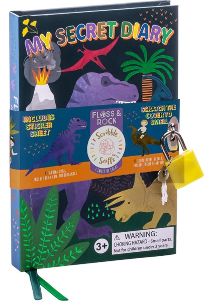 Kokulu Kilitli Günlük / Dino *yeni* fiyatları