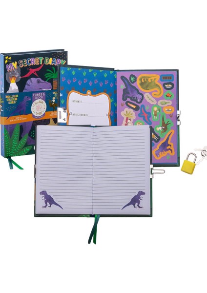 Kokulu Kilitli Günlük / Dino *yeni*