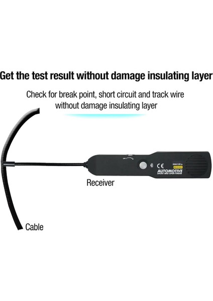 Otomotiv Teli Kısa Açık Bulucu Devre Dedektörü Güç Kablosu Test Cihazı Tracer EM415PRO Tarayıcı Teşhis Aracı Tekne Için (Yurt Dışından) indirimleri