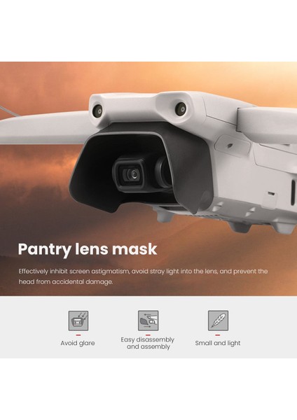 Djı Royal Air2 Lens Hood Koruyucu Kapak Parlama Önleyici Güneşlik Mavic Air 2 Aksesuarları Için Uygundur (Yurt Dışından) modelleri
