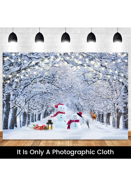 210X150CM Kış Kar Arkaplan Bezi Kar Tanesi Noel Ağacı Parıltı Beyaz Orman Partisi Fotoğrafçılığı Arkaplanları, A (Yurt Dışından) indirimleri