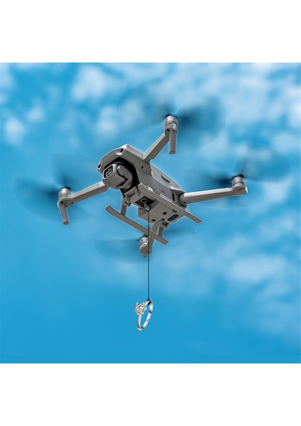 Djı Mavic Air 2/air 2s Drone Için Airdrop Sistemi Balıkçılık Yemi Evlilik Yüzüğü Hediye Teslimatı Gökyüzü Kancası Airdropper Aksesuarları (Yurt Dışından) modelleri