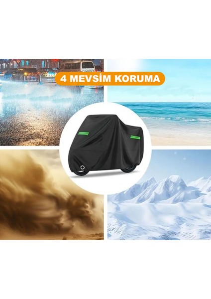 Vinleks Siyah Altai Misk 50 Uyumlu Motosiklet Brandası Lüx Kalite (Kilit Uyumlu) fiyatları