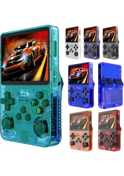 R36S Oyun Konsolu El Atarisi Arkos Işletim Sistemi 21.000 Oyun 3.5 Inch Ekran fırsatları