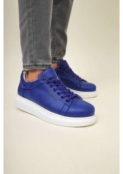 Bağcıklı Erkek Spor Ayakkabı Saks Mavi fiyatları