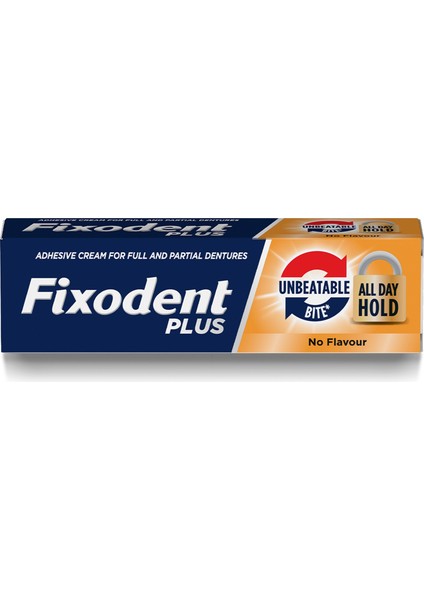Plus Extra Güçlü Diş Protez Yapıştırıcı Tat Içermez Krem 57 gr 2 Adet