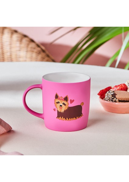 Soft Touch Animal Lady Mug 350 ml