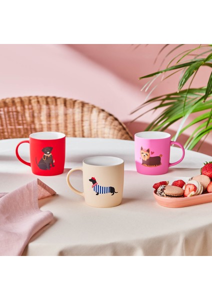 Soft Touch Animal Lady Mug 350 ml