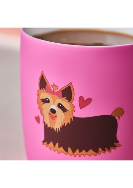 Soft Touch Animal Lady Mug 350 ml