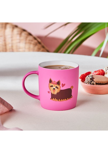 Soft Touch Animal Lady Mug 350 ml
