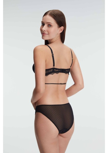 Destekli Ip Detaylı Sütyen ve Slip Külot Takım fiyatları