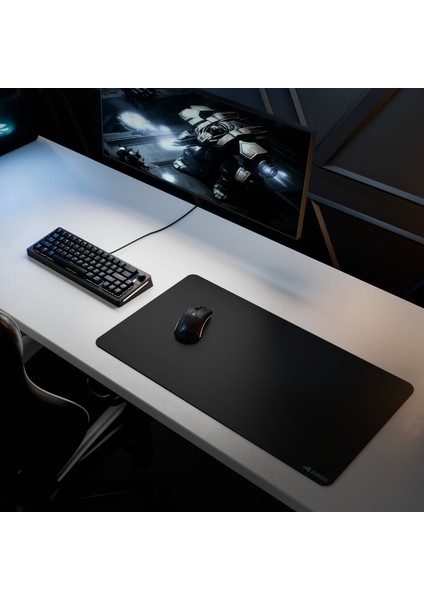 Glorious Dikişsiz Kenar Siyah Xle Mousepad 355MM x 610MM