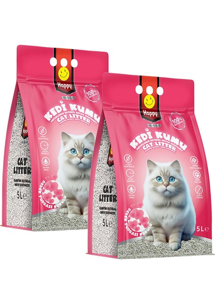 Kedi Kumu Bebek Pudralı 5 Lt x 2 Adet
