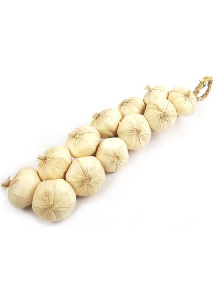 Yapay Soğan Salkımı Süs Sahte Beyaz Soğan Yapay Meyve Sebze