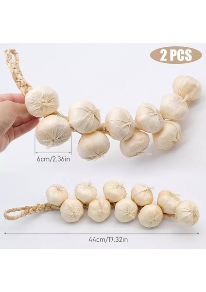 Yapay Soğan Salkımı Süs Sahte Beyaz Soğan Yapay Meyve Sebze fırsatları