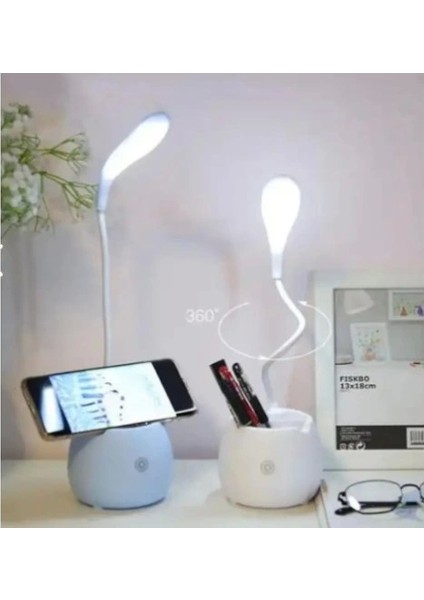 Halka LED USB Şarjlı Masa Lambası indirimleri