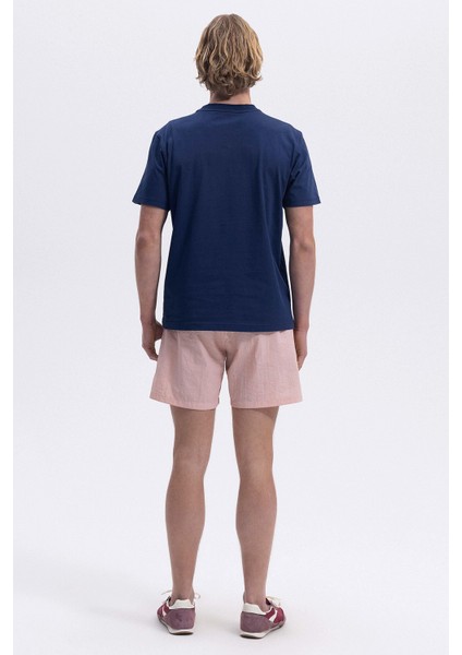 Baskılı Pamuklu Regular Fit Bisiklet Yaka T Shirt Erkek T Shirt EM455 modelleri