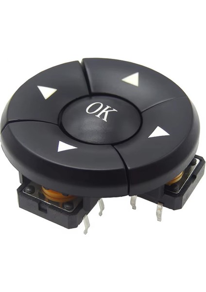 4 Yön Ok 12X12MM Buton 1 Set Navigasyon 5 Buton 5 Başlık 4 Yön Tamam Anahtar Tuş Takımı Kumanda Kontrol Otomasyon Endüstriyel Vinç Oyuncak