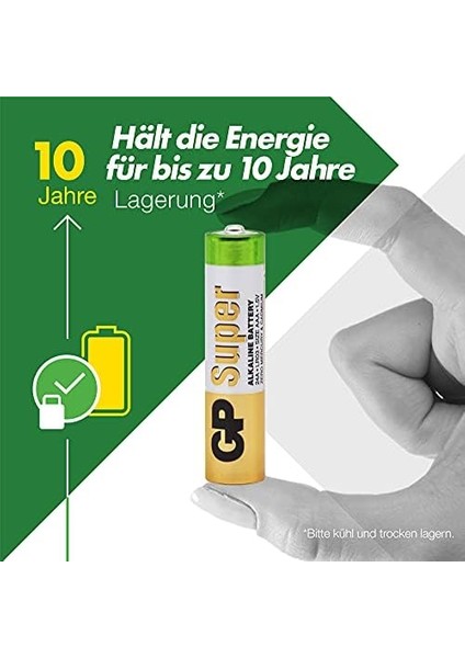 Batteries 151015 Aaa Piller Super 20 Adet
