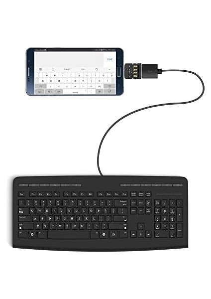 Cep Telefonuna Flaş Bellek Takma Tablete Mouse Klavye Takma Usb-A Dişi Usb-C Erkek Otg Adaptör