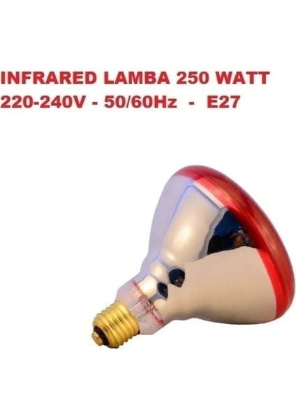 LİGTEX INFRARED KÜMES ISITICI LAMBA 250 W fiyatları