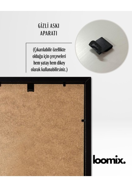 2 Li Ahşap Posterli Tablo , Fotoğraf Çerçevesi , Duvar Çerçevesi modelleri