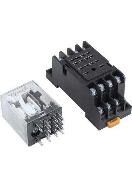 Dc 24V Bobin Volt 4pdt 14 Pin Terminali Elektromanyetik Röle HH54P (Yurt Dışından)