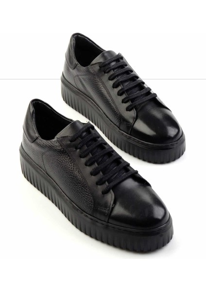 Siyah Leather Erkek Casual Ayakkabı E01310116640 fiyatları
