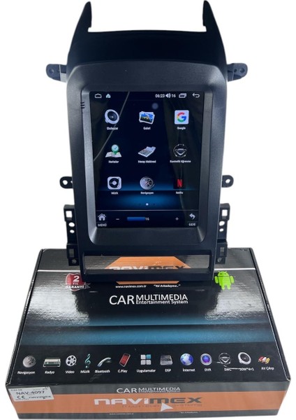Chevrolet Captiva 2006-2012 Navimex Samsung Işlemcili (Fanlı) Profesyonel Tesla Oem Multimedia