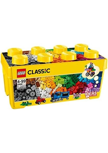 Classic Orta Boy Yaratıcı Parçalar Yapım Kutusu 10696-4 Yaş ve Üzeri Çocuklar Için Yaratıcı Oyuncak Yapım Seti (484 Parça)