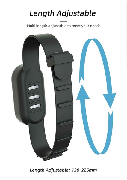 Sunnylife INSTA360 Go3 Spor Genişletme Kayışı Silikon Koruyucu Kılıf Monteli Bilek Kayışı Sırt Çantası Kayışı, 1 Set Siyah (Yurt Dışından) modelleri