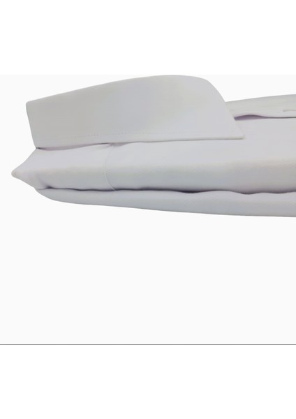 Beyaz Comfort Fit Uzun Kollu Erkek Gömlek modelleri
