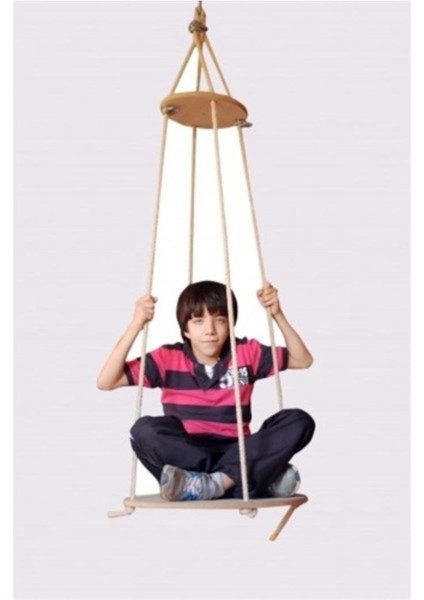 Ahşap Denge Salıncağı 55 cm