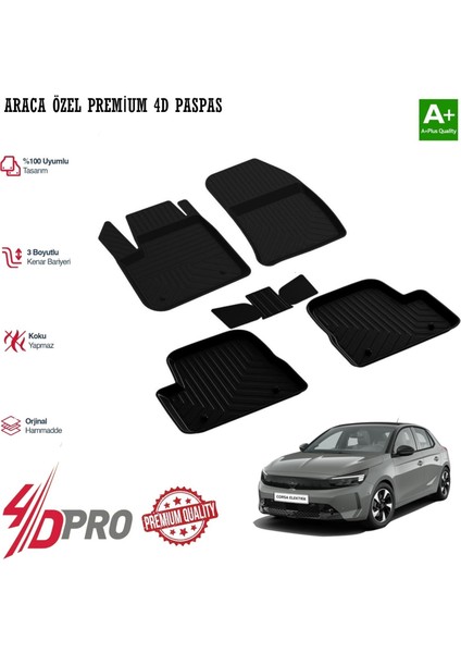 OPEL CORSA F ELEKTRİKLİ 2023+ 4D PASPAS