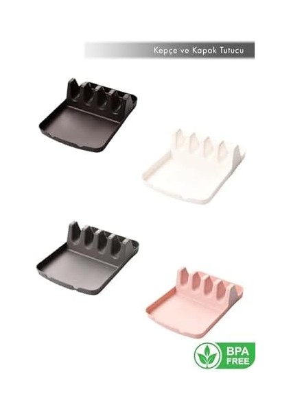 Home Kepçe Kaşık ve Kapak Tutma Aparatı