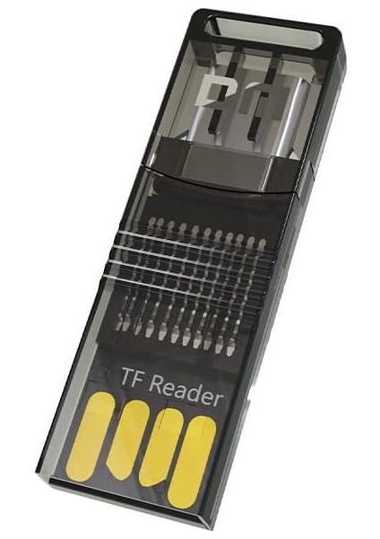 CR028 Usb-A + Type-C Micro Sd Tf Kart Okuyucu Adaptör