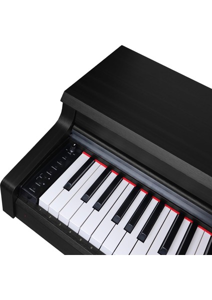 Jwin Sapphire SDP-380 Çekiç Aksiyonlu 88 Tuşlu Dijital Piyano + Tabure - Siyah