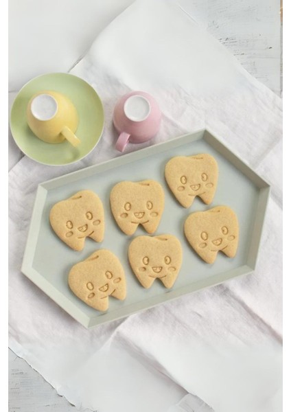 Mutlu Diş Kurabiye Kalıbı, Hamur Şekillendirici