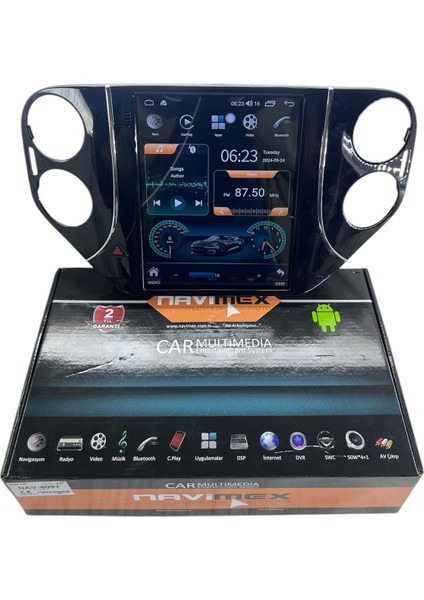 Ww Tiguan 2012-2016 Navimex Samsung Işlemcili (Fanlı) Profesyonel Tesla Oem Multimedia