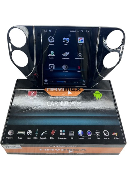 Ww Tiguan 2012-2016 Navimex Samsung Işlemcili (Fanlı) Profesyonel Tesla Oem Multimedia