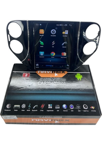 Ww Tiguan 2012-2016 Navimex Samsung Işlemcili (Fanlı) Profesyonel Tesla Oem Multimedia