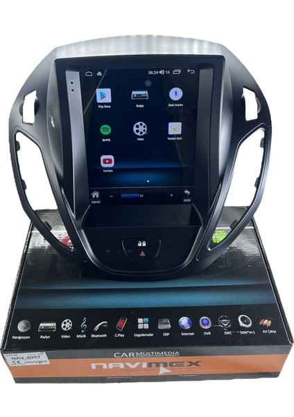 Ford Courier 2013-2023 Navimex Samsung Işlemcili (Fanlı) Profesyonel Tesla Oem Multimedia fiyatları