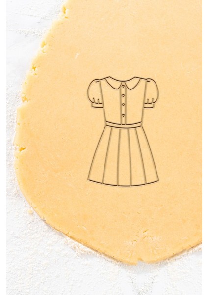 Elbise Kurabiye Kalıbı, Hamur Şekillendirici