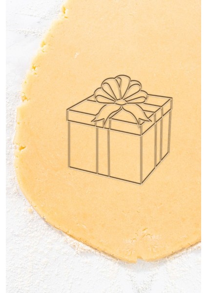 Hediye Kutusu Kurabiye Kalıbı, Hamur Şekillendirici