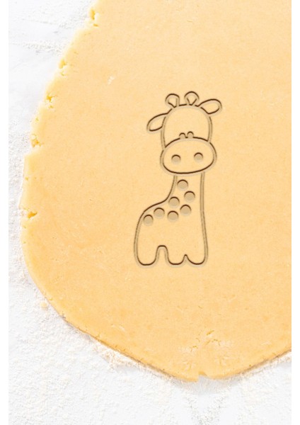 Yavru Zürafa Kurabiye Kalıbı, Hamur Şekillendirici