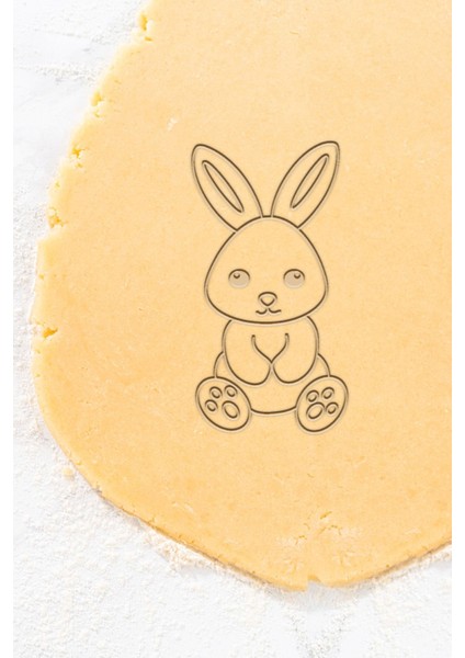 Minik Tavşan Kurabiye Kalıbı, Hamur Şekillendirici